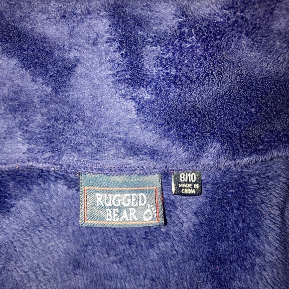 🍿 Rugged Bear Fleece Robe 🍿 - Picture 5 of 5